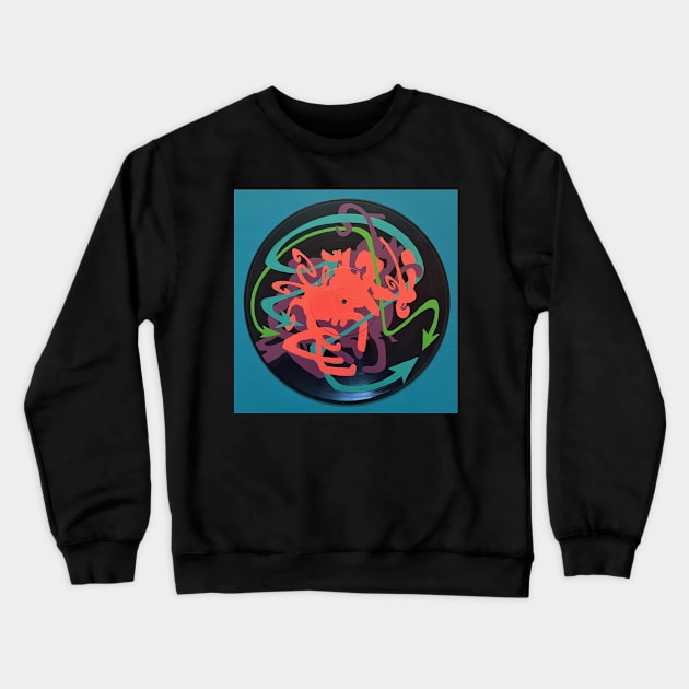 Ecstatic Record Series: Invisible Heart Thread Crewneck Sweatshirt by Octo30